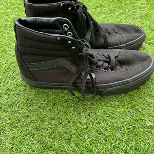 Vans All black high tops